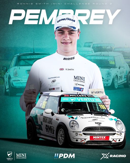 Ronnie Smith Racing Pembrey design by pdm media